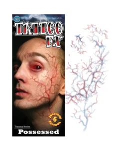 Possessed Trauma Halloween Tattoo