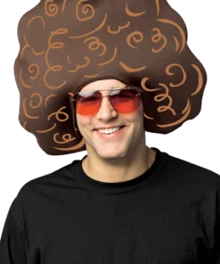 Adult Cartoon Afro Headpiece