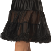 Black Tulle Ruffled Petticoat