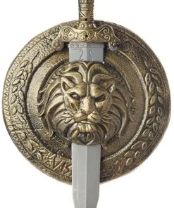 Adult Gladiator Combat Shield And Sword Accessory