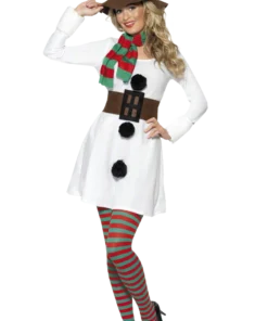 Smiffys Adult Miss Snowman Costume