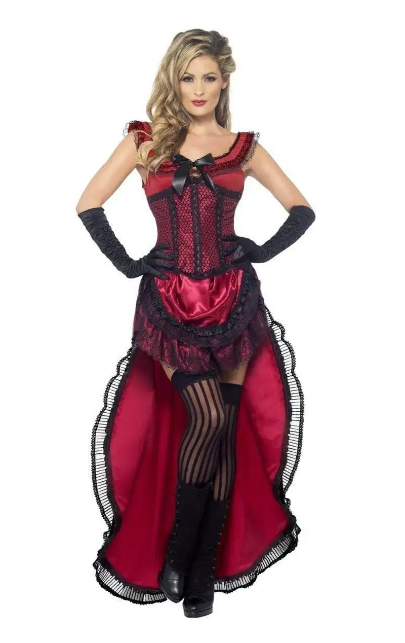 Smiffys Western Authentic Brothel Babe Costume 1 Smiffys Western Authentic Brothel Babe Costume