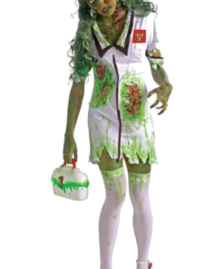 Womens Biohazard Zombie Nurse Costume
