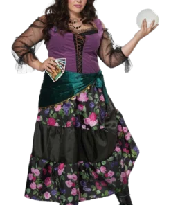 Womens Fortune Teller Plus Size Costume