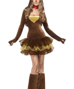 Smiffys Womens Fever Reindeer Costume