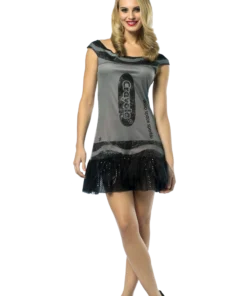 Adult Grey Glitter Crayola Costume