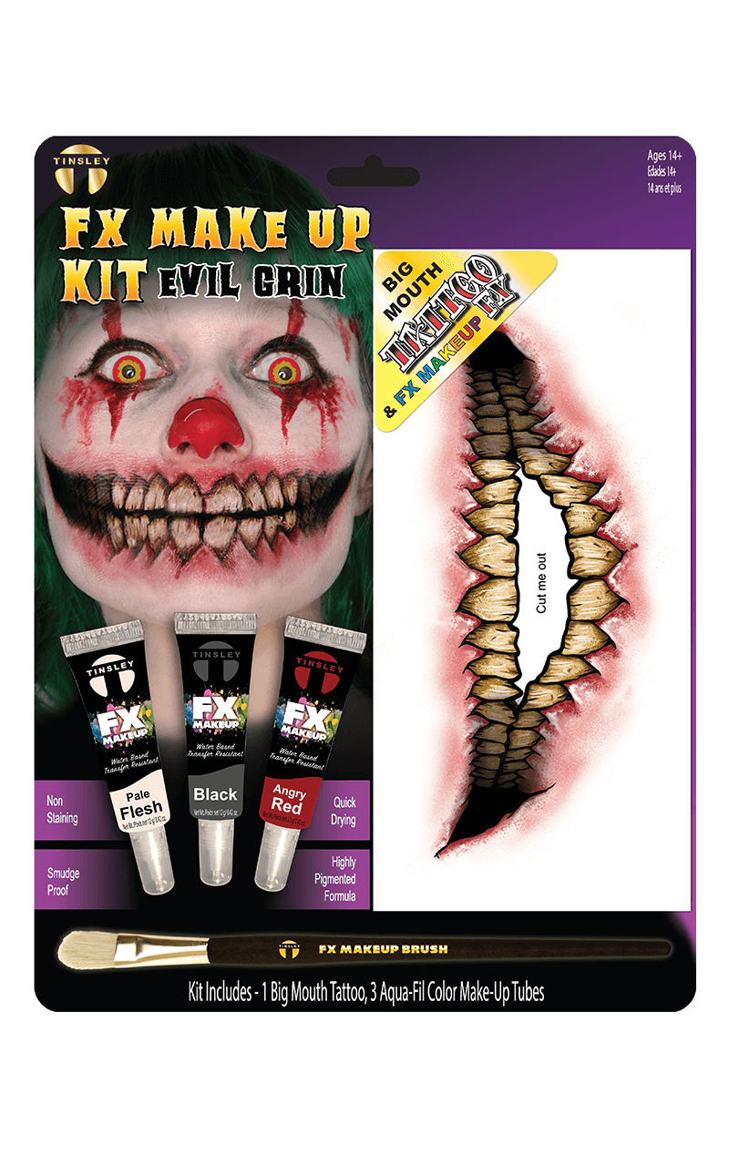 Evil Grin FX Makeup Kit 1 Evil Grin FX Makeup Kit