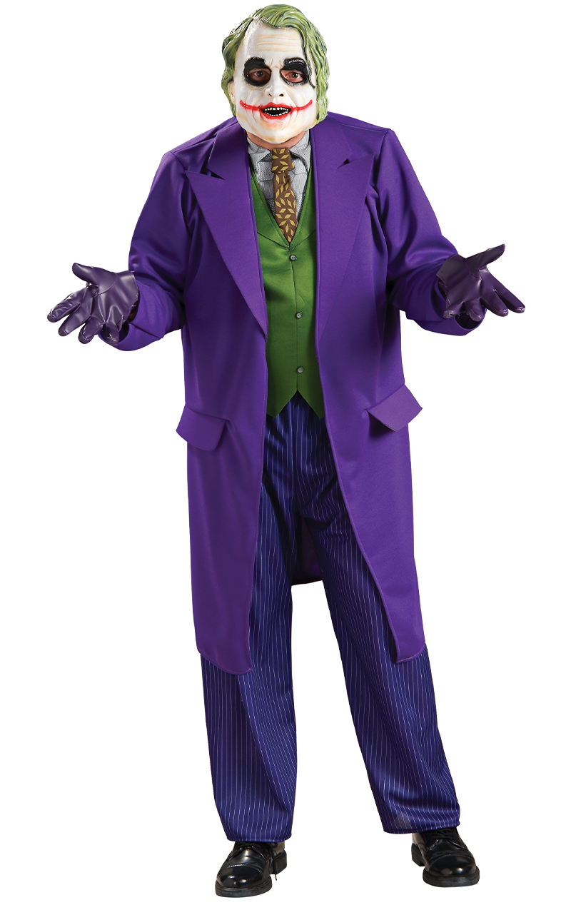 Mens Plus Size The Joker Costume 1 Mens Plus Size The Joker Costume