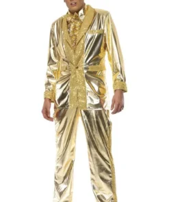 Smiffys Elvis Costume (Gold)