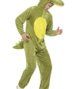 Smiffys Adult Crocodile Animal Onesie Costume