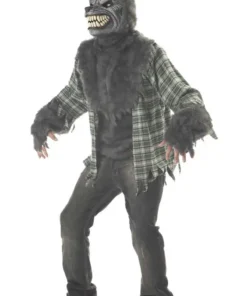 Adult Full Moon Madness Wolf Halloween Costume