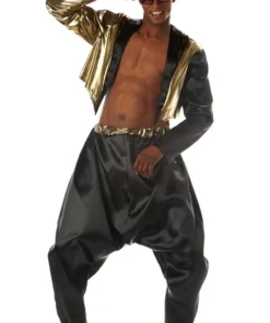 Adult Old School Rapper 80s Costume