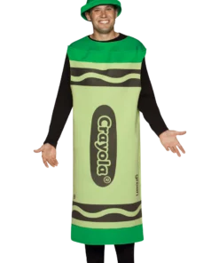 Mens Green Crayola Costume