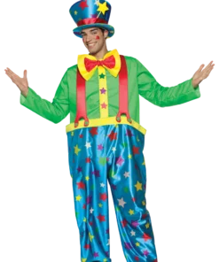 Adult Star Clown Costume
