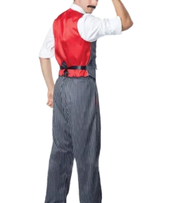 Mens 1920s Pinstripe Mobster Costume -Halloween Decoration Shop 00090655a02