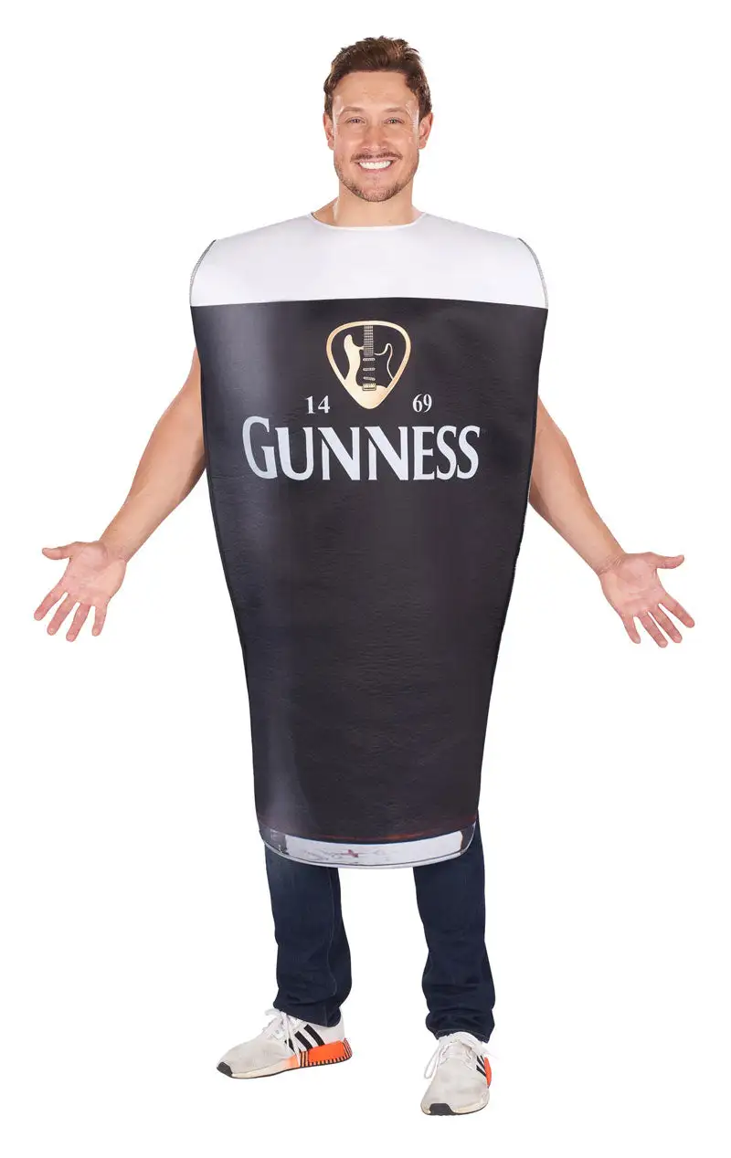 GENERIC Adult Pint Of Draught Beer Costume 1 GENERIC Adult Pint Of Draught Beer Costume