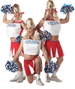 Adult Varsity Cheerleader Stag Costume