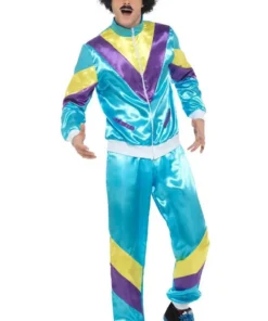 Smiffys Adult 80s Shell Suit Costume