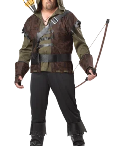 Mens Plus Size Robin Hood Costume