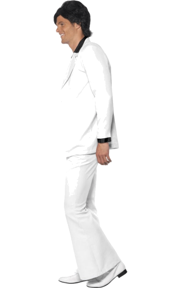 Smiffys 70s White Suit 2 Smiffys 70s White Suit - Image 2