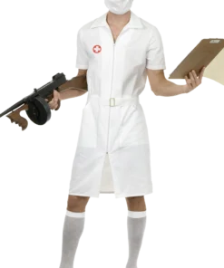 Mens Twisted Nurse Costume