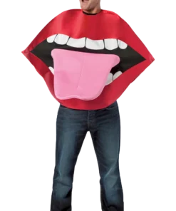 Adult Lips And Tongue Costume