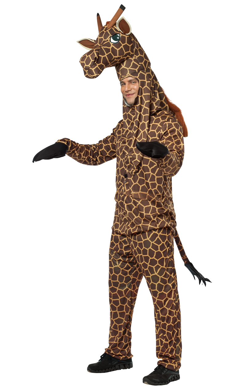 Adult Safari Giraffe Costume 1 Adult Safari Giraffe Costume