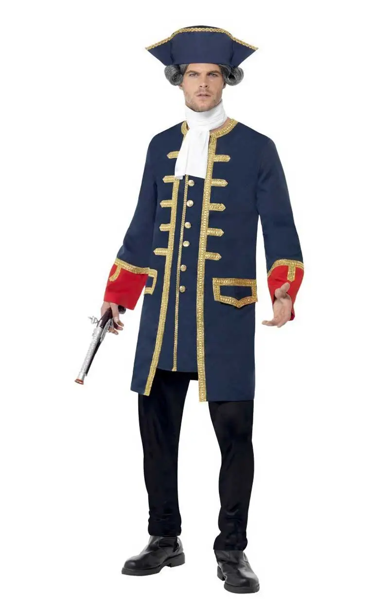 Smiffys Mens Pirate Captain Costume 1 Smiffys Mens Pirate Captain Costume
