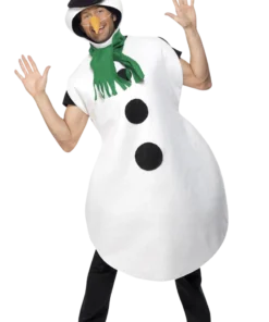 Smiffys Adult Funny Snowman Costume