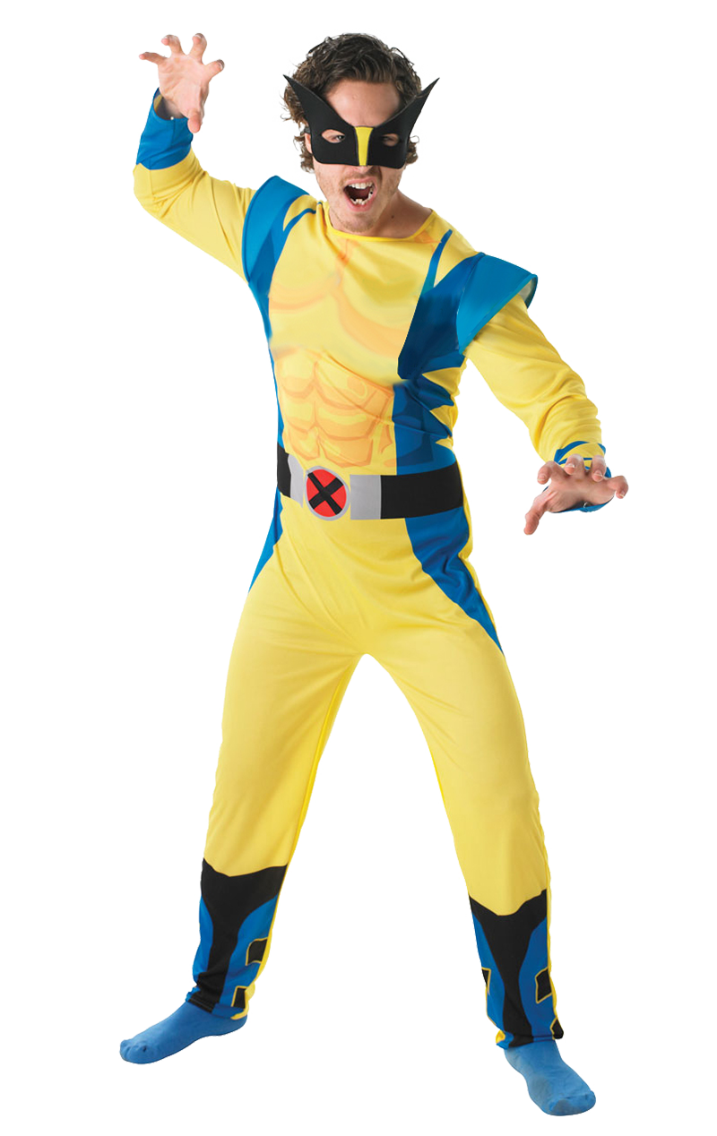 Adult Classic Wolverine Costume 1 Adult Classic Wolverine Costume
