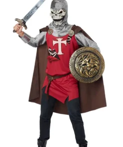 Mens Skull Knight Costume