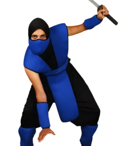 Blue Sneaky Ninja Costume