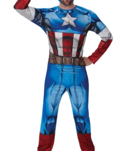 Adult Classic Captain America Costume