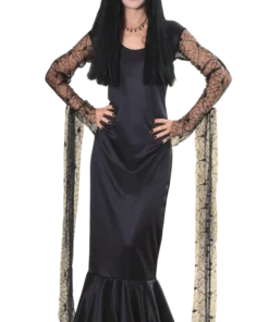 Womens Addams Family Morticia Addams Costume