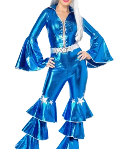 Smiffys Blue Dancing Queen Costume