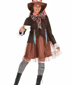 GENERIC Womens Classic Mad Hatter Costume