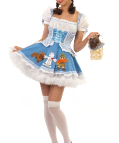LEG AVENUE Womens Dorothy Oz Costume