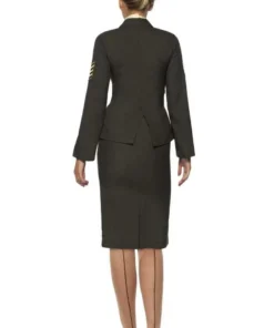 Smiffys Womens Wartime Officer Uniform Costume 5 Smiffys Womens Wartime Officer Uniform Costume -Halloween Decoration Shop 00098274a02