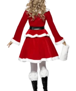 Smiffys Womens Miss Elegant Santa Costume -Halloween Decoration Shop 00099275a02