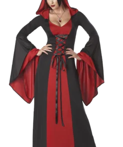 Adult Red Halloween Robe Costume