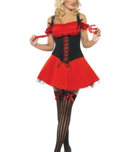 Smiffys Womens Fever Wicked Devil Costume