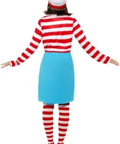 Smiffys Womens Wenda Wheres Wally Costume -Halloween Decoration Shop 00099591a02