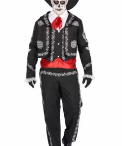 GENERIC Mens Mexican Day Of The Dead Costume