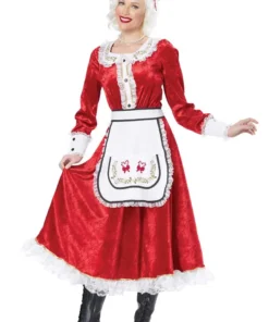 GENERIC Adult Classic Mrs. Claus Costume