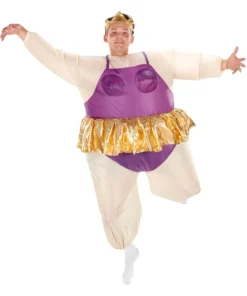 GENERIC Adult Inflatable Ballerina Costume
