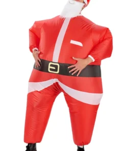 GENERIC Adult Inflatable Santa Costume
