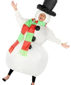GENERIC Adult Inflatable Snowman Costume