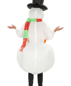 GENERIC Adult Inflatable Snowman Costume 7 GENERIC Adult Inflatable Snowman Costume -Halloween Decoration Shop adult inflatable snowman costume 957501