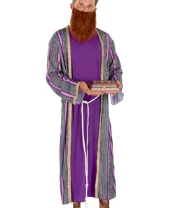 GENERIC Adult Three Wise Men Purple Costume With Fez Hat