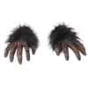 Black Werewolf Hand Gloves